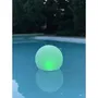 Galix Boule solaire extérieure 30 cm multicolore avec télécommande - Décorative flottante ou à planter - Luminaire pour jardin terrasse