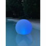 Galix Boule solaire multicolore 30cm avec télécommande