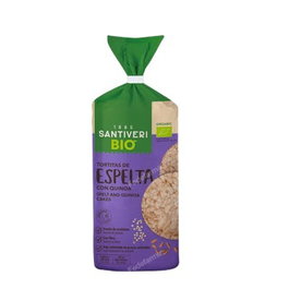 SANTIVERI Tortitas Épeautre Quinoa 100g Bio