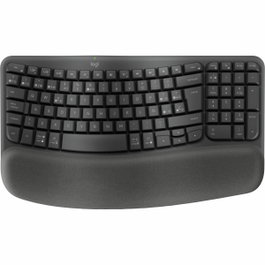 Logitech Wave Keys for Business Graphite QWERTY Espagnol