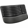 clavier et souris Logitech Graphite Acier Espagnol Qwerty