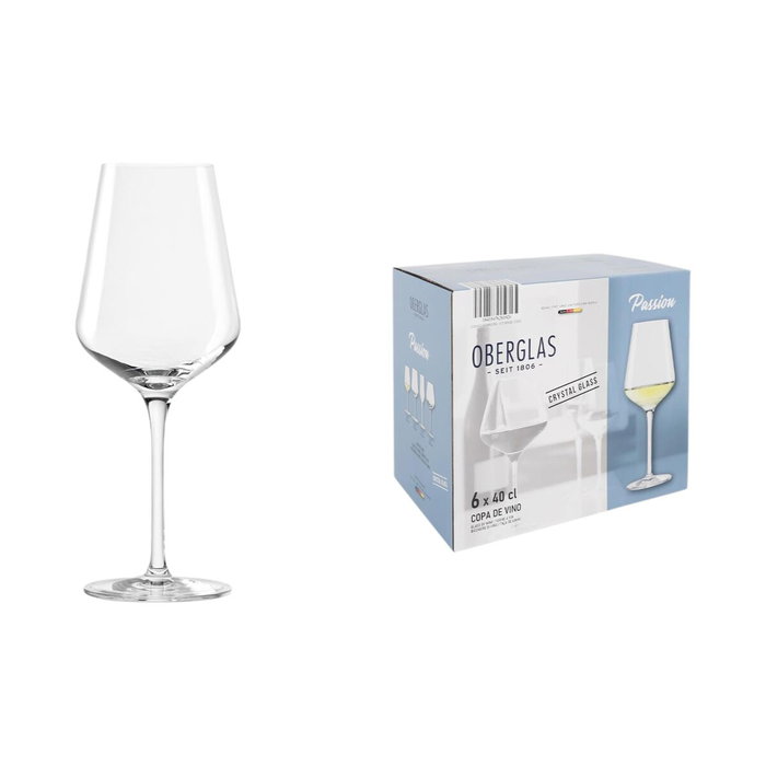 Inde Set de verres à vin Inde Passion 400 ml, 6 Pièces