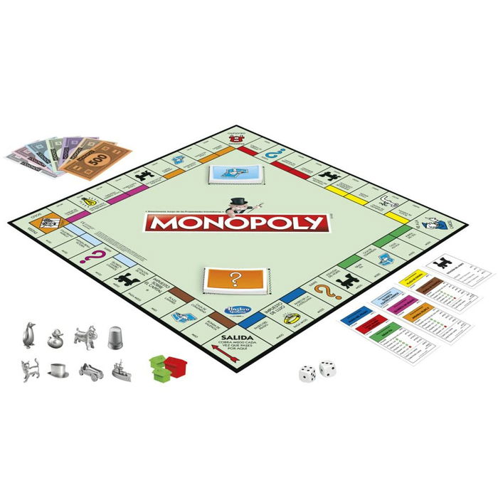 Jeu de société Hasbro Monopoly Clasico Madrid ES Jeu de société Hasbro Monopoly Clasico Madrid ES