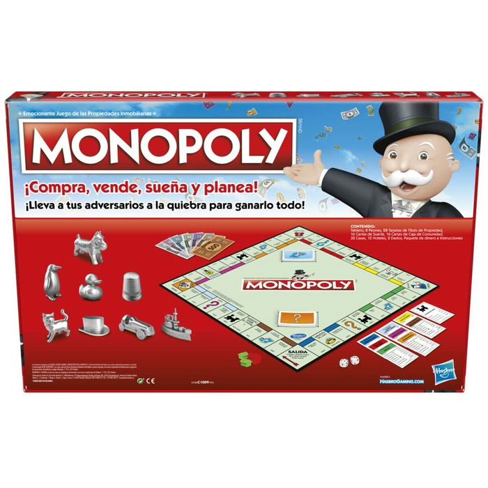 Jeu de société Hasbro Monopoly Clasico Madrid ES Jeu de société Hasbro Monopoly Clasico Madrid ES