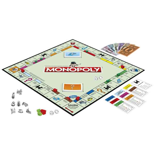 Hasbro Monopoly Classique Édition Madrid - Jeu de Société en Espagnol