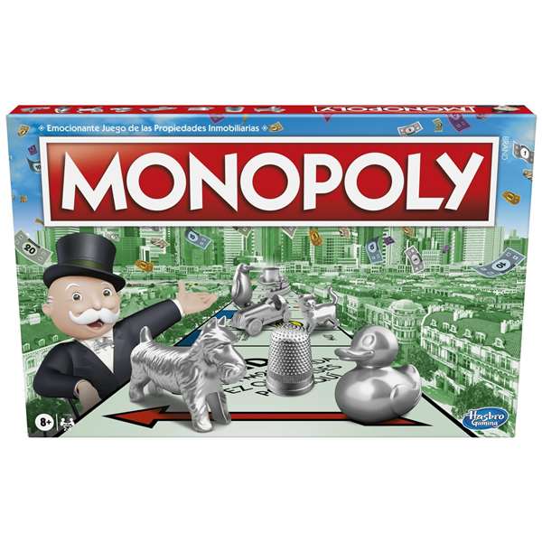 Hasbro Monopoly Classique Édition Madrid - Jeu de Société en Espagnol