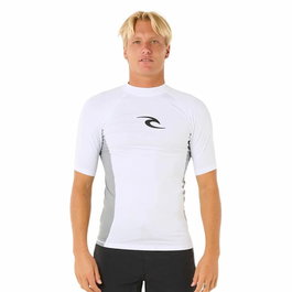 T-Shirt de Bain Rip Curl Waves Upf Perf S/S Blanc