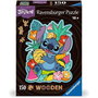 RAVENSBURGER - Puzzle Disney Stitch en bois 150 pièces - 20 x 25 cm