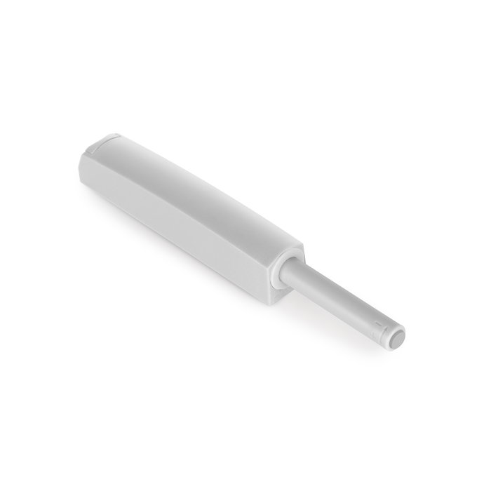 Emuca Lot de 10 serrures de porte à visser dans le meuble avec réglage Push Lite, longueur 80mm, Amortisseur, Plastique, Gris Emuca Lot de 10 serrures de porte à visser dans le meuble avec réglage Push Lite, longueur 80mm, Amortisseur, Plastique, Gris