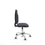 PIQUERAS Y CRESPO Chaise de bureau Algarra, gris foncé, sans accoudoirs