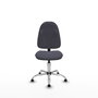 PIQUERAS Y CRESPO Chaise de bureau Algarra, gris foncé, sans accoudoirs