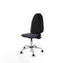 PIQUERAS Y CRESPO Chaise de bureau Algarra, gris foncé, sans accoudoirs