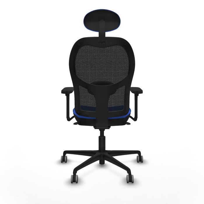 Piqueras y Crespo Chaise de Bureau avec Appui-tête 3D036G1 Bleu Piqueras y Crespo Chaise de Bureau avec Appui-tête 3D036G1 Bleu