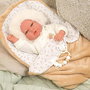 Muñecas Arias Reborn Alejandra - Poupée réaliste avec poids de 40 cm, inclut tétine - Version espagnole