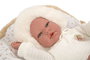 Muñecas Arias Reborn Alejandra - Poupée réaliste avec poids de 40 cm, inclut tétine - Version espagnole