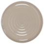 Home Deco Factory Assiette en Grès Bicolore Beige 26,5 cm