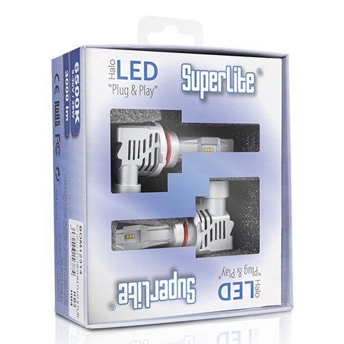 Abc Kit Halo LED HB3/HB4 Plug & Play Superlite 6500K
