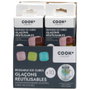 Cook Concept Set de 10 glaçons réutilisables en plastique