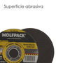 WOLFPACK LINEA PROFESIONAL Disque pour acier inoxydable 115x1,0x22,2 mm