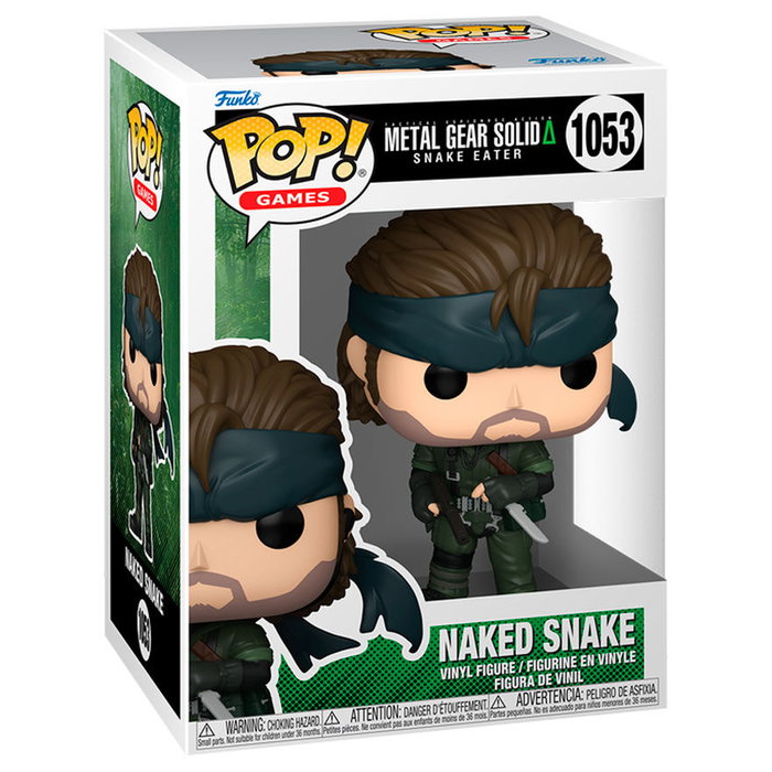 FUNKO Figura POP Metal Gear Solid Naked Snake