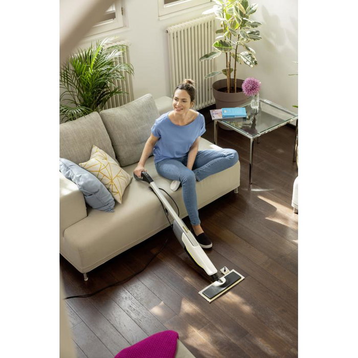 Kärcher SC2 1.513-500.0 - Nettoyeur vapeur vertical EasyFix blanc - Réf. 513-500