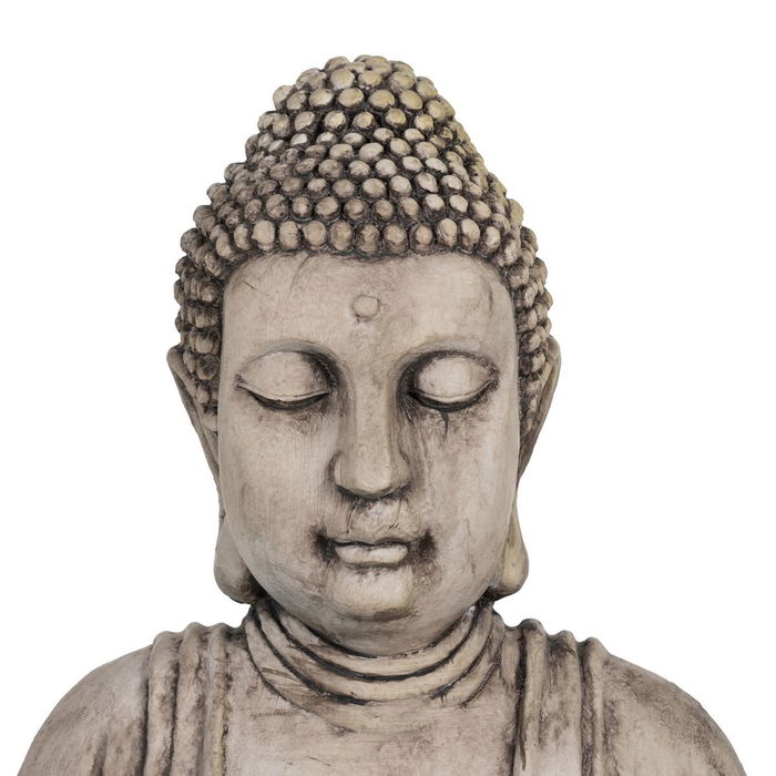 Figurine Décorative Beige Gris Buda 54 x 45 x 80 cm