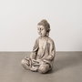 Figurine Décorative Beige Gris Buda 54 x 45 x 80 cm