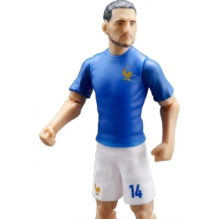 Megableu Figurine articulée Adrien Rabiot - Équipe de France Numéro 14 - 20 cm avec 10 points d'articulation - Figurine collector FFF Megableu Figurine articulée Adrien Rabiot - Équipe de France Numéro 14 - 20 cm avec 10 points d'articulation - Figurine collector FFF