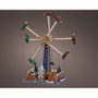 Lumineo Scène de Noël Attraction Foraine avec Mouvement, Musique et Lumière LED Multicolore, 36,5 x 19 x 47,6 cm