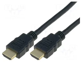 DIGITUS Câble HDMI 10m High Speed + Ethernet, noir