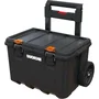 WORW BY KETER - Système modulaire 3 en 1 STACK N ROLL - 48 x 39 x她們cm - Noir - Organisation et rangement d'outils