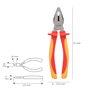 WOLFPACK LINEA PROFESIONAL Pince universelle isolée 1000V 225mm