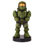 EXQUISITE GAMING Support figurine Cable Guy Master Chief Halo Infinite 21 cm - Compatible PlayStation 5, Xbox Series, iPhone - Porte-manette et téléphone
