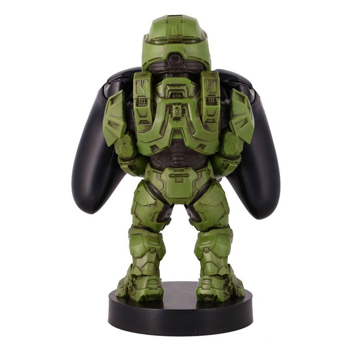 EXQUISITE GAMING Support figurine Cable Guy Master Chief Halo Infinite 21 cm - Compatible PlayStation 5, Xbox Series, iPhone - Porte-manette et téléphone EXQUISITE GAMING Support figurine Cable Guy Master Chief Halo Infinite 21 cm - Compatible PlayStation 5, Xbox Series, iPhone - Porte-manette et téléphone