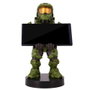 EXQUISITE GAMING Support figurine Cable Guy Master Chief Halo Infinite 21 cm - Compatible PlayStation 5, Xbox Series, iPhone - Porte-manette et téléphone