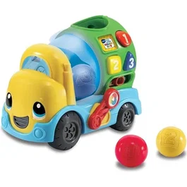 VTECH BABY - P'tit Camion Color Mix - Véhicule interactif parlant avec reconnaissance des couleurs et lumières - Jouet d'éveil pour enfants dès 18 mois