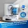 ECOVACS DEEBOT N20 PLUS Aspirateur Robot Laveur avec Technologie PureCyclone, Conteneur à Poussière sans Consommable, Aspiration 8000Pa