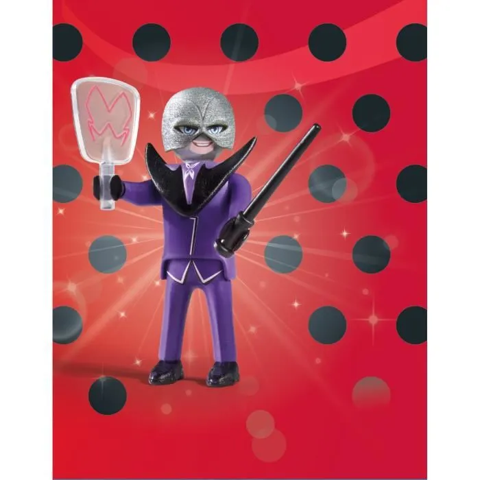 Playmobil 71340 Miraculous Papillon - Breloque amusante et colorée pour bague ou bracelets - À collectionner - Enfant à partir de 4 ans