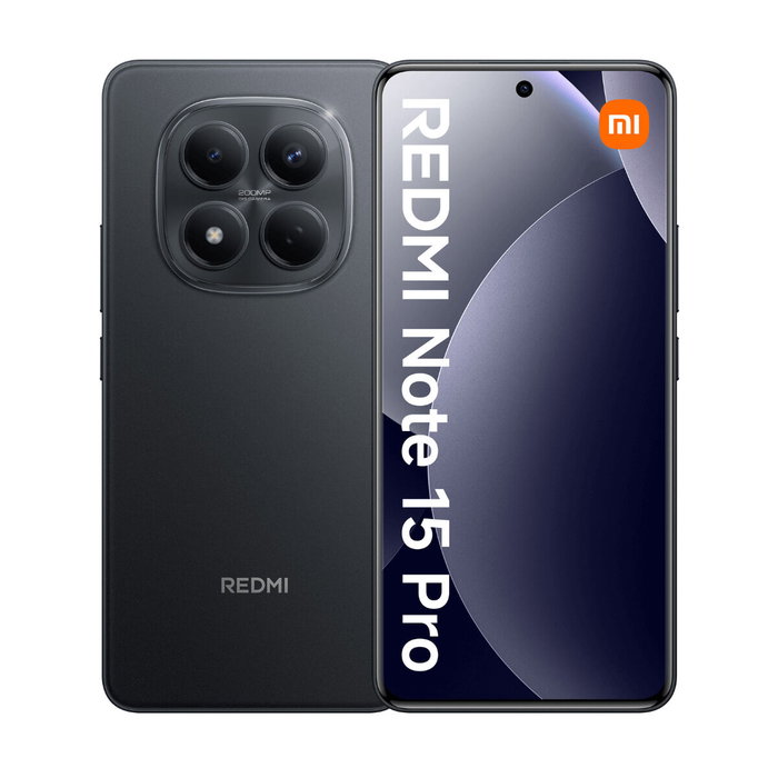 Xiaomi REDMI Note 15 Pro 4G 8GB 256GB 6.77 Negro Xiaomi REDMI Note 15 Pro 4G 8GB 256GB 6.77 Negro