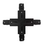 Connecteur + Carril Trifásico Noir