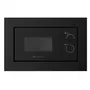 Continental Edison CEMO20EBM2 - Micro-ondes encastrable 20L - 1280W - Noir - Dimensions (LxHxP) : 59.5x38.5x35.3 cm - Plateau tournant 25.5 cm