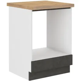 Meuble pour four Gris 60 x 51,6 x 85 cm