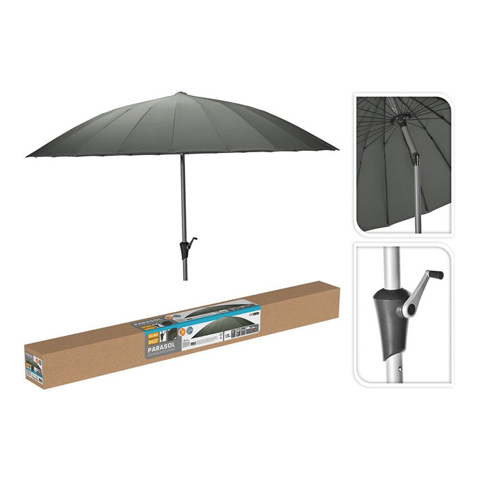 Basics Parasol vert, ø280 x 248 cm Basics Parasol vert, ø280 x 248 cm