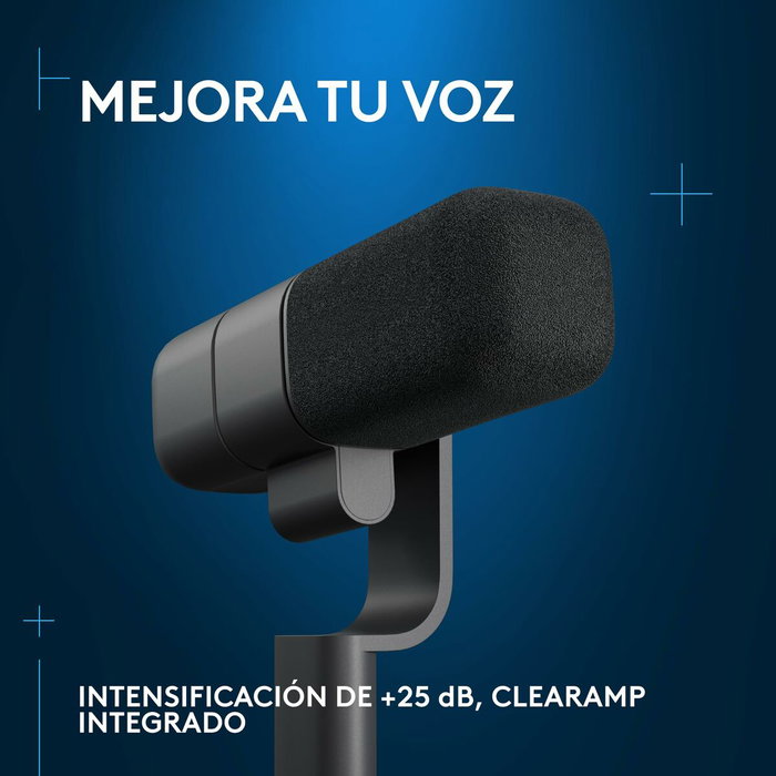 Logitech G Microphone USB Yeti Studio Noir, référence 988-000565, avec quatre capsules Logitech G Microphone USB Yeti Studio Noir, référence 988-000565, avec quatre capsules