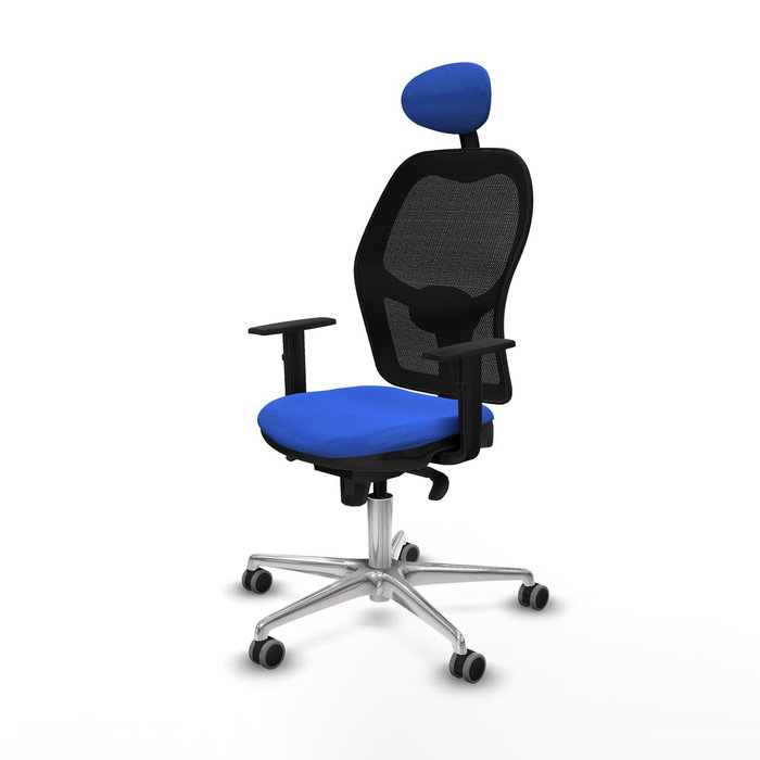 Piqueras y Crespo Chaise de Bureau avec Appui-tête Jorquera 1D086G1 Bleu