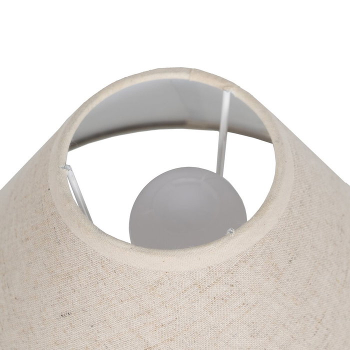 BigBuy Home Lampe de bureau Beige Gris 60 W