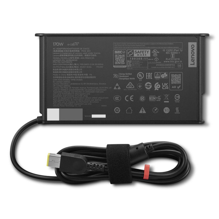 Adaptateur de courant Lenovo 4X21U26039 Noir