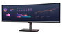 Lenovo ThinkVision P49w-30 - Écran PC 49" DQHD (5120 x 1440) IPS 60Hz, Ports USB-C/Thunderbolt 4, 178°/178°, Haut-parleurs
