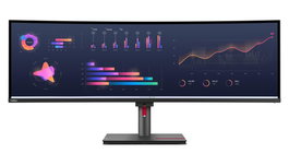 Lenovo ThinkVision P49w-30 - Écran PC 49" DQHD (5120 x 1440) IPS 60Hz, Ports USB-C/Thunderbolt 4, 178°/178°, Haut-parleurs