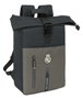 Safta Mochila solapa pour ordinateur portable 15,6" Real Madrid 3a equipacion 24/25, sac à dos 28 x 42 x 13 cm